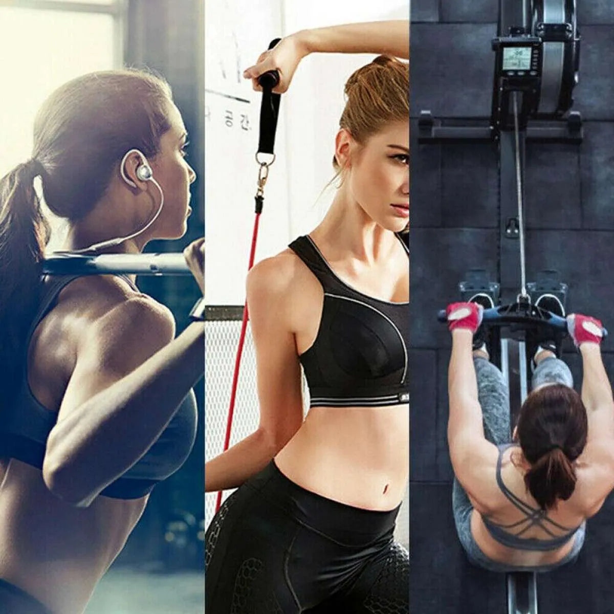 Portable Pilates Bar Kit with Resistance Bands – Full Body Home Gym Fitness Stick for Yoga & Exercise