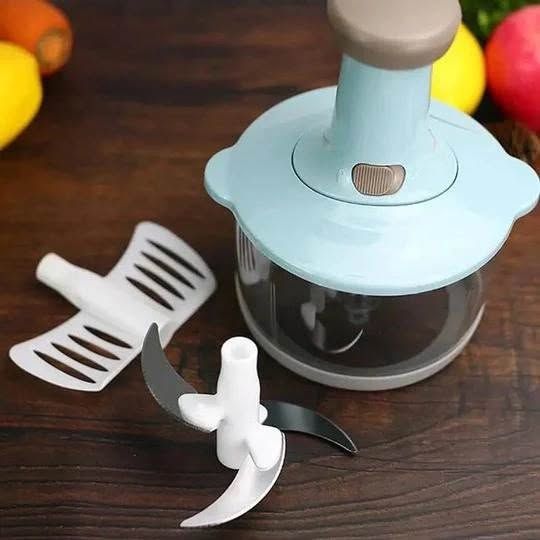 1.5L Push Chopper | Hand Press Manual Push Chopper For Kitchen Use