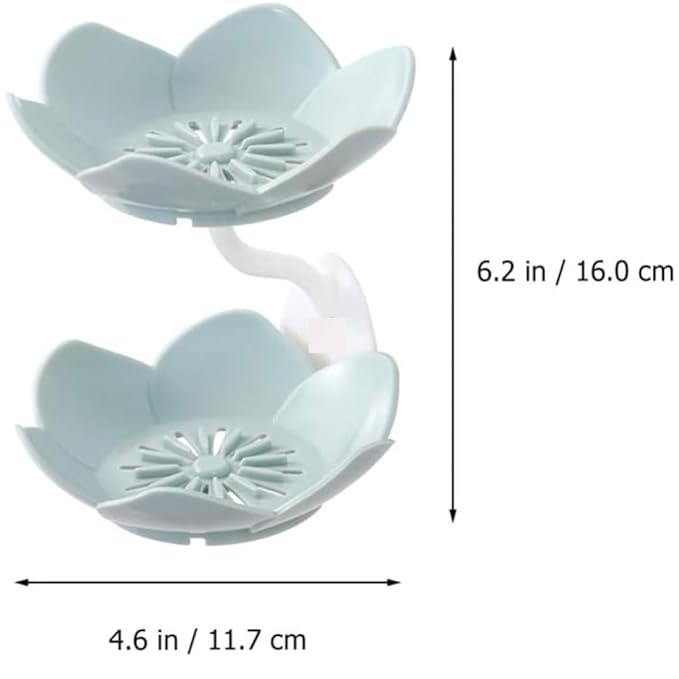 Wall Mounted Lotus Flower Shaped Soap Holder