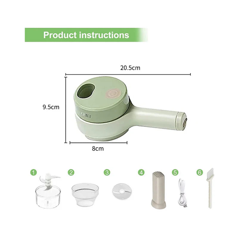 Electric Vegetable Cutter – Fast, Easy & Effortless Cooking