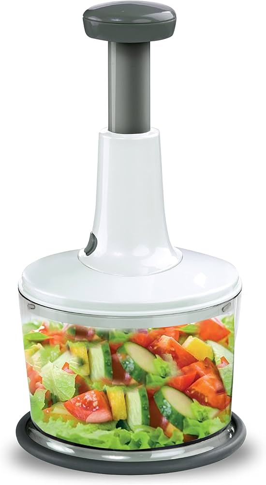 1.5L Push Chopper | Hand Press Manual Push Chopper For Kitchen Use