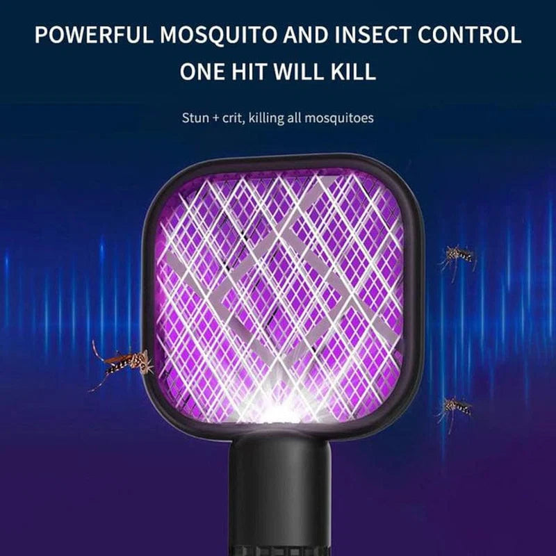 Rechargeable Electric Mosquito Killer Racket – High Voltage Fly Swatter