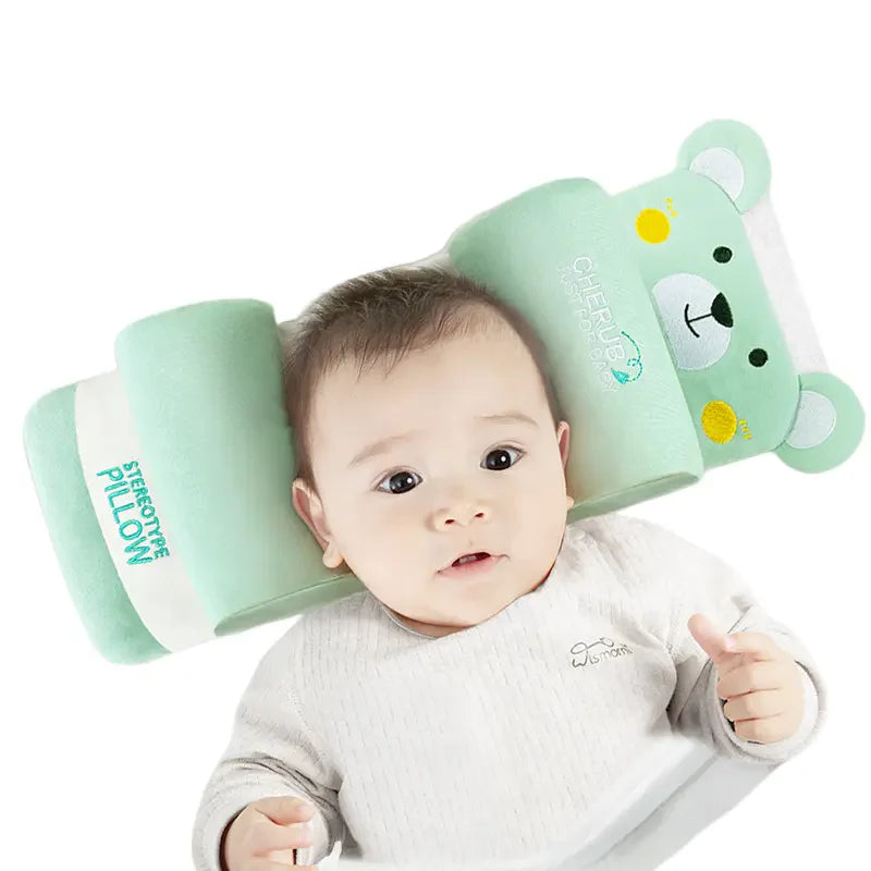 Adjustable Newborn Baby Head Shaping Pillow – Anti Flat Head Soft Support Cushion