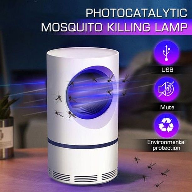 Mosquito Killer Lamp Durable Quality Effective Performance Perfect Choice For Bedroom Office Garden Travel And Household Needs