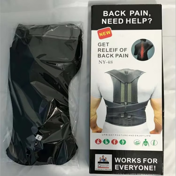 Posture Corrector Belt for Men & Women – Back Support & Spine Alignment Brace | Relieves Back, Neck & Shoulder Pain (L Size)
