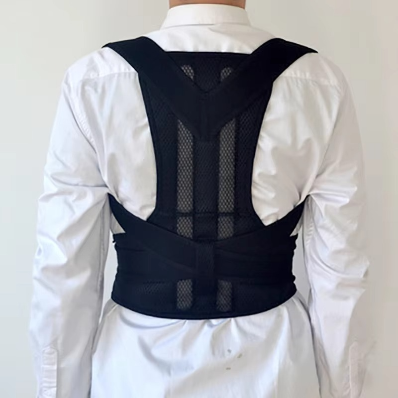 Posture Corrector Belt for Men & Women – Back Support & Spine Alignment Brace | Relieves Back, Neck & Shoulder Pain (L Size)