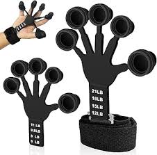 Silicone Grip Strengthener – Finger Stretcher Hand Trainer for Grip, Wrist & Forearm Fitness (1Pc)