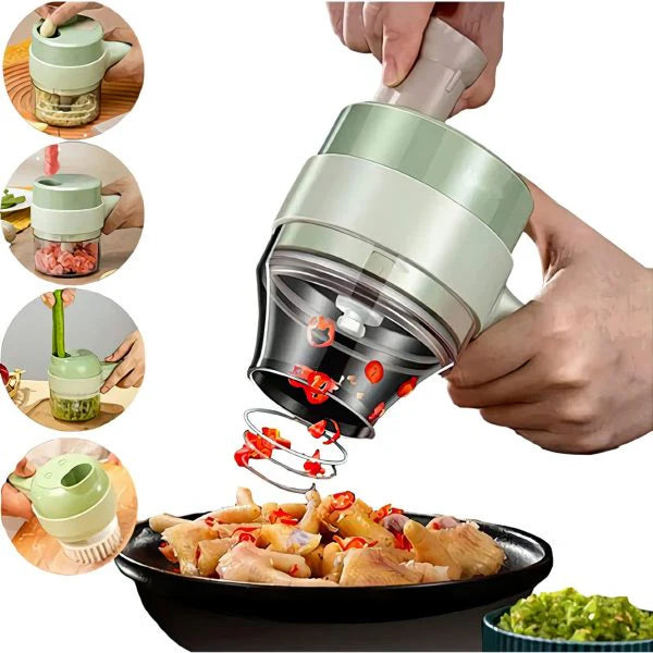 Electric Vegetable Cutter – Fast, Easy & Effortless Cooking