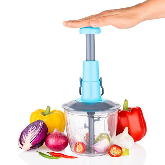 1.5L Push Chopper | Hand Press Manual Push Chopper For Kitchen Use