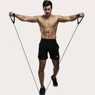 11 Piece Power Resistance Band for Strength Training, Yoga & Fitness