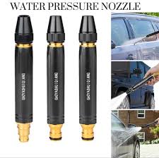 High Pressure Adjustable Nozzle Water Spray Gun – Durable Metal Body for Garden & Cleaning Use
