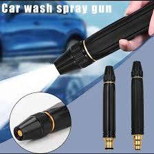 High Pressure Adjustable Nozzle Water Spray Gun – Durable Metal Body for Garden & Cleaning Use