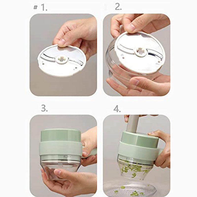 Electric Vegetable Cutter – Fast, Easy & Effortless Cooking